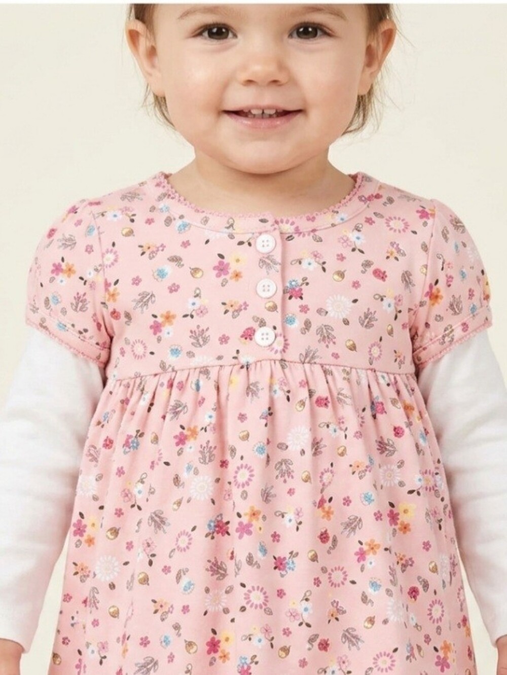 NWT Oshkosh 2 pc Dress Set Long Sleeve Bloomers Size 18 Month
